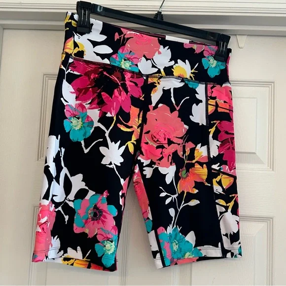 Calvin Klein Performance Women's High-Waist Bike Shorts Size L 🆕 - Picture 3 of 8